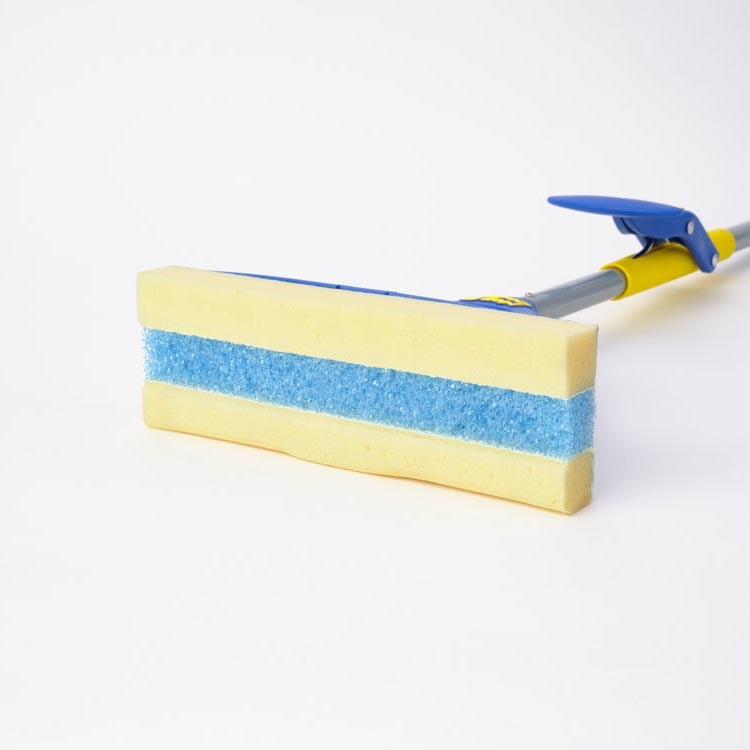 Mop Daddy Butterfly Mop laying showing Butterfly Mop Head