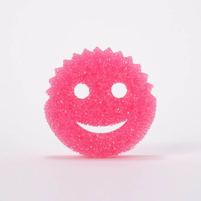 Front of Scrub Daddy Colors- Pink